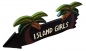 Preview: HANG LOOSE - Holzschild, 50cm x 14cm, - ISLAND GIRLS -