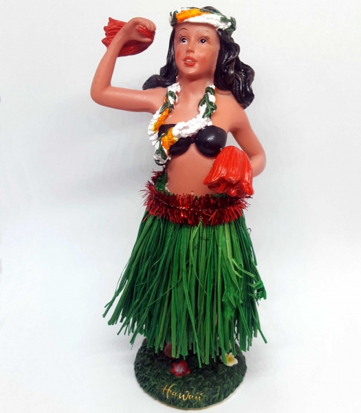 Wackel Hula Mädchen Figur (16cm) - bikini