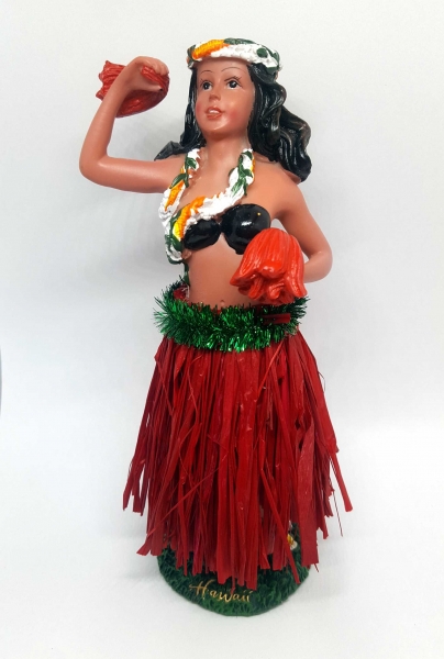 Wackel Hula Mädchen Figur (16cm) - bikini