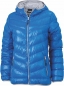 Preview: Superleichte DAUNENJACKE mit Kapuze - DAMEN - Blau