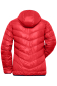 Preview: Superleichte DAUNENJACKE mit Kapuze - DAMEN - rot