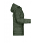 Preview: Superleichte Daunenjacke mit Kapuze - DAMEN - olive