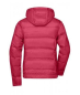 Preview: Superleichte Daunenjacke mit Kapuze - DAMEN - rot