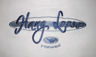 HANG LOOSE - Jacke, 100% Baumwolle, mega-schwer, OHNE Stickerei