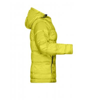 Superleichte Daunenjacke mit Kapuze - DAMEN - gelb