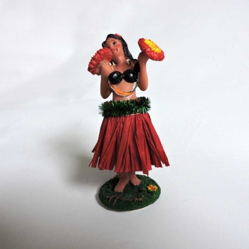 hangloose wackel hula figur armaturenbrett_rot