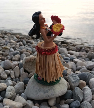 Preview: Wackel Hula Figur (11,5cm) - flower - #3