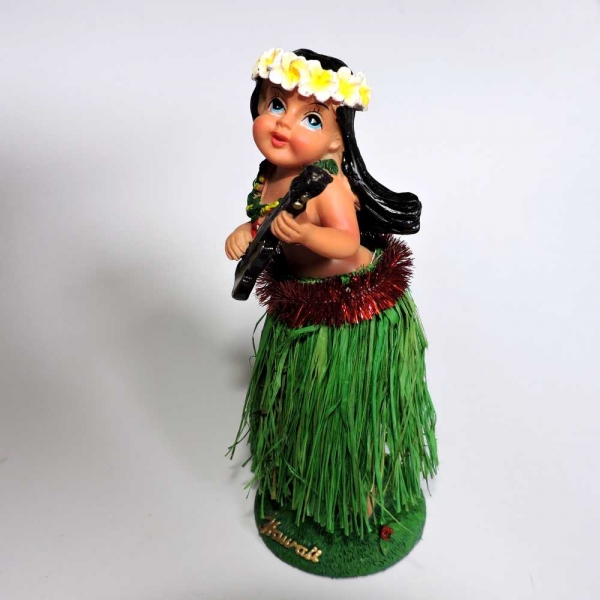 Wackel Hula Mädchen Figur (16cm) - girl ukelele