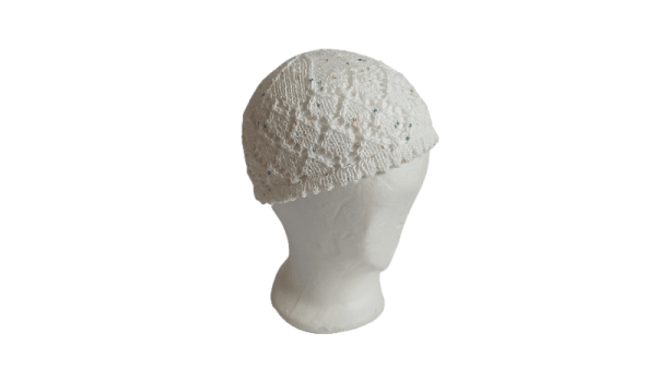 ALOHA HAWAII - Hat / Beanie, weiss gehäkelt