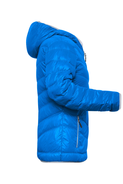 Superleichte DAUNENJACKE mit Kapuze - DAMEN - Blau