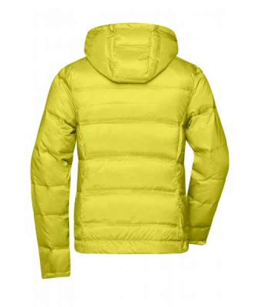 Superleichte Daunenjacke mit Kapuze - DAMEN - gelb