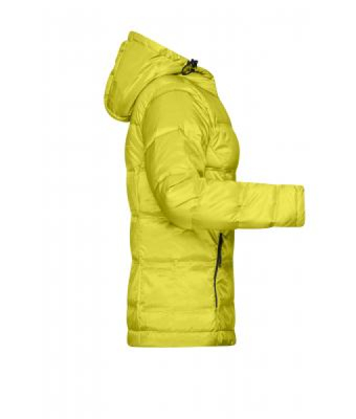 Superleichte Daunenjacke mit Kapuze - DAMEN - gelb