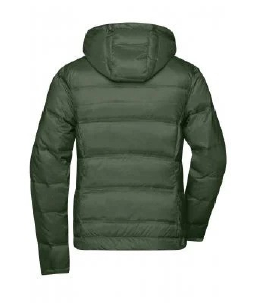 Superleichte Daunenjacke mit Kapuze - DAMEN - olive