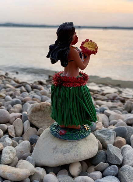 Wackel Hula Figur (11,5cm) - flower - #3