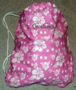 HANG LOOSE Beach Tasche - hibiscus