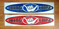 70cm x 16cm, HANG LOOSE - oval-1